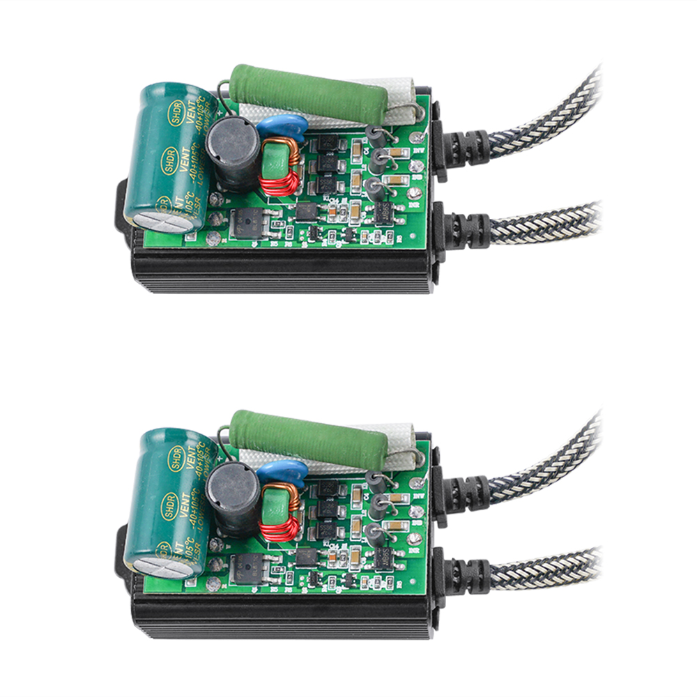 Bevinsee H15 Canbus Resistor Bulbs (Anti-Flicker) For VW Multivan V (2010 Onwards) - Plug & Play - View #4